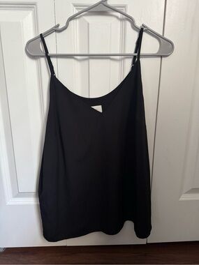 a new day Black V-Neck Spaghetti Strap Camisole
